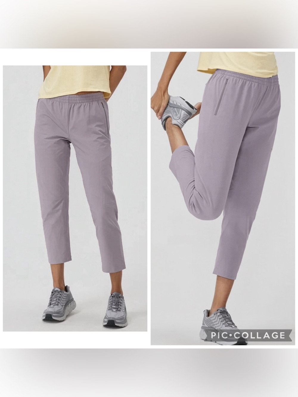 OUTDOOR VOICES Women’s Muted Lavender RECTREK Hiking Outdoor Pants Size Small